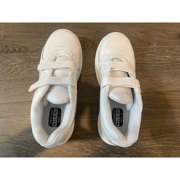 New Balance 577 Walking DSL-2 Size 8.5 2A Absorb Hook-Loop Strap White WW577VW - Picture 7 of 11